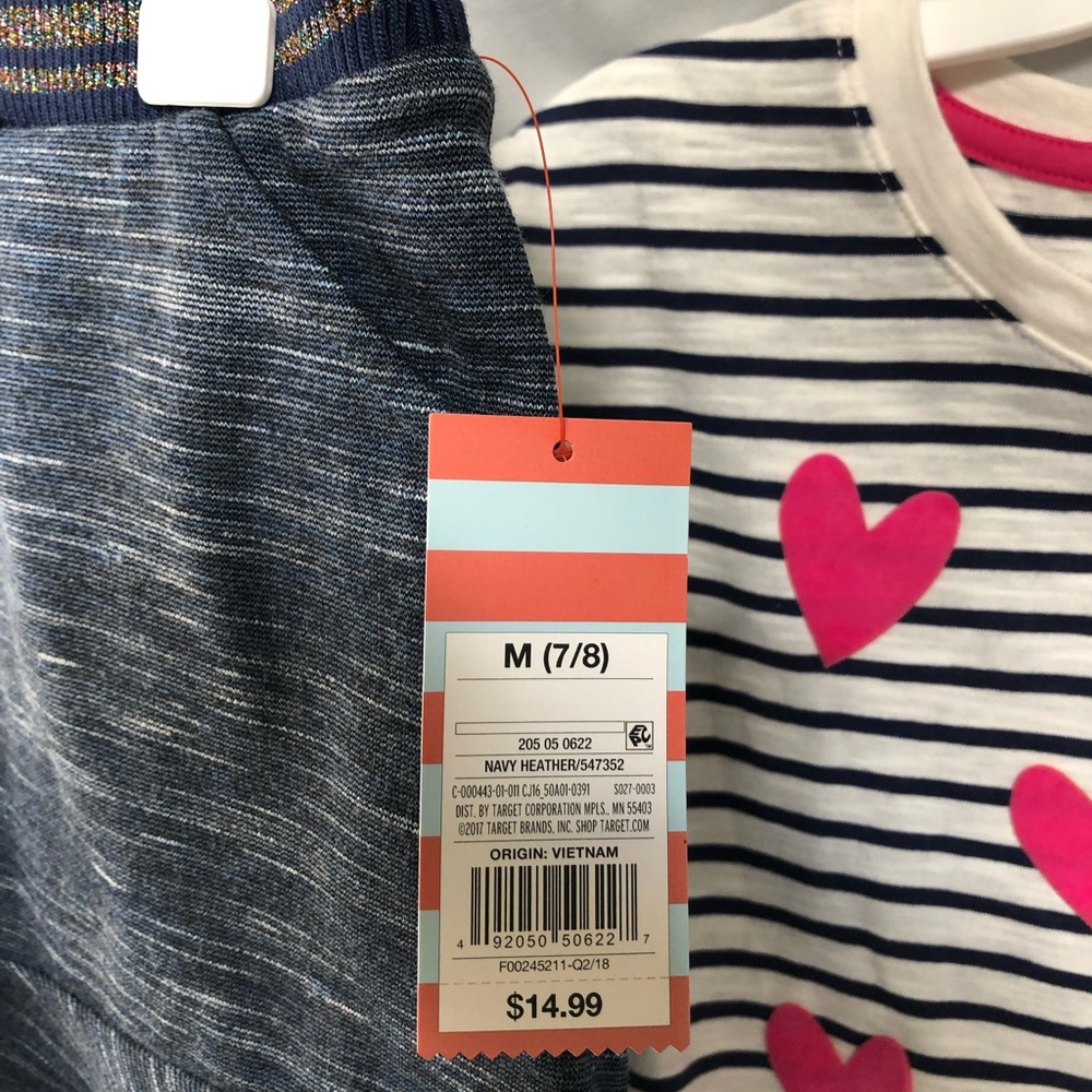 Girls 7-8 Cat & Jack from Target. NWT